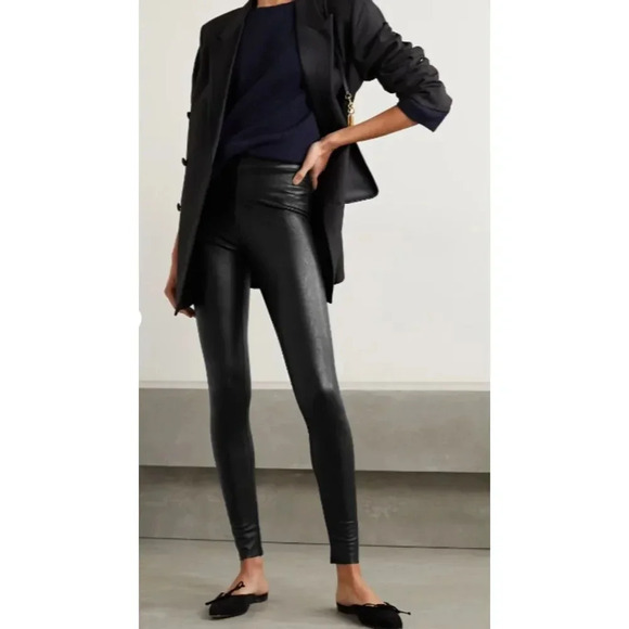 COMMANDO Faux stretch Control leather leggings Size XS - Picture 1 of 7